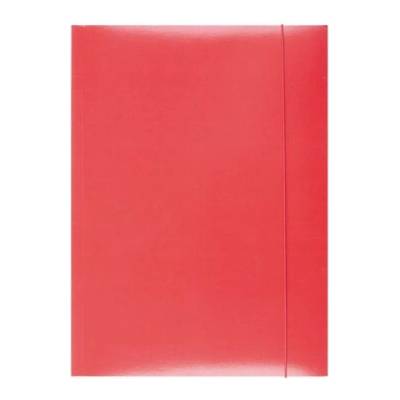 OFPRO Kartónový obal s gumičkou Office Products červený