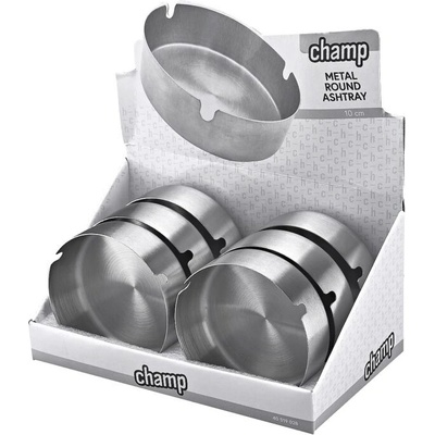 Cigaretový popelník kovový Champ Metal 10cm