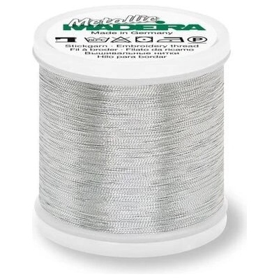 Vyšívací nit Madeira Metallic Smooth 40 (200m) barva 320 silver