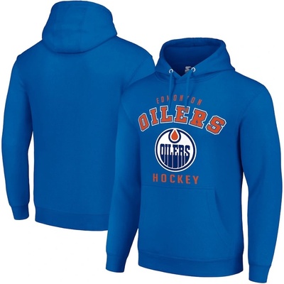 Edmonton Oilers Starter Logo Pullover Hoodie royal