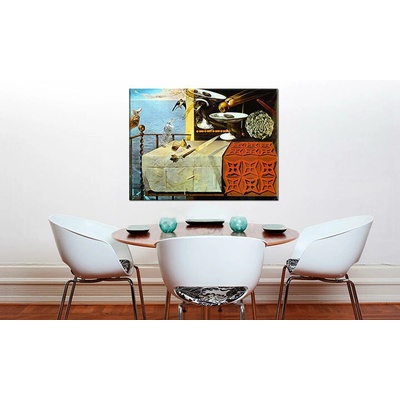 Obraz na plátne NATURA MORTE VIVENTE – Salvador Dalí - 60x80 cm
