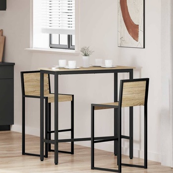 vidaXL Маса Сонома дъб 100 x 40 x 100, 5 см (873739)