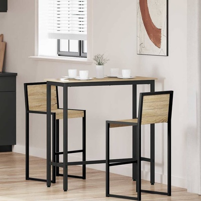 vidaXL Маса Сонома дъб 100 x 40 x 100, 5 см (873739)