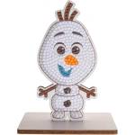 Craft Buddy Комплект за диамантена бродерия, Craft Buddy, Crystal Art Buddies, Олаф, 7 части