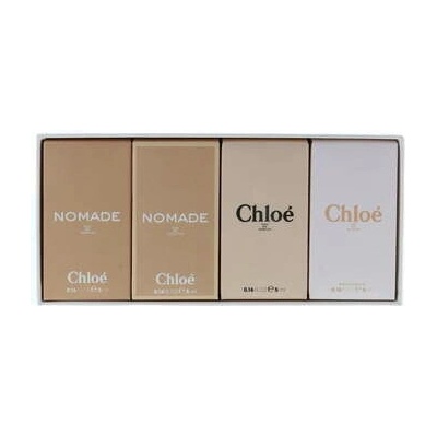 Chloé Les Parfums EDT Chloe 5 ml + EDT Nomade 5 ml + EDP Chloe 5 ml + EDP Nomade 5 ml
