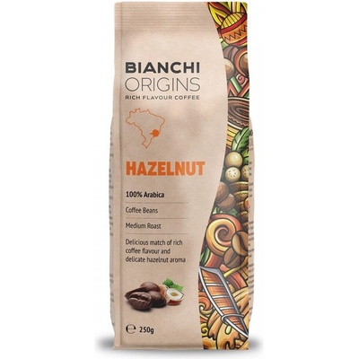 Bianchi Origins Hazelnut 250 g Кафе на зърна