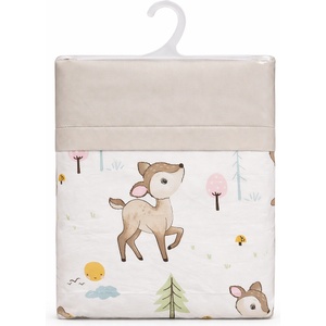 Babyhome Бебешки спален комплект от 3 части 60/120 см. Цвят сърна (yuar107)