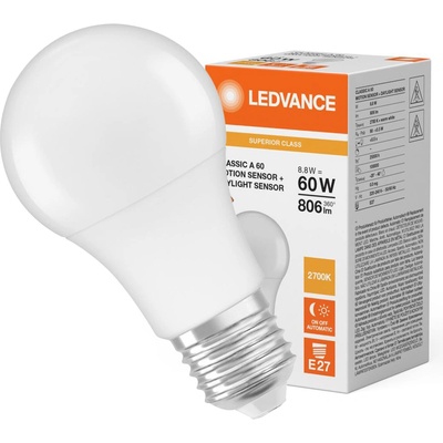 LEDVANCE Osram LED CLASSIC A 60 MS S 8.8W 827 FR E27