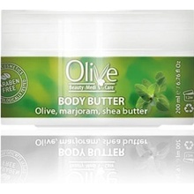 Olive Beauty Medi Care tělové máslo s bio olivovým olejem a majoránkou 200 ml