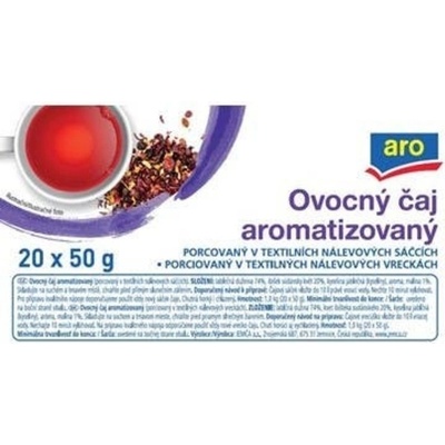 ARO Čaj ovocný XXL 20 balení 20 x 50 g