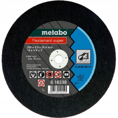 Metabo Flexiamant 350x3,0x25,4 TF 41 (616338000) - Řezný kotouč na kov