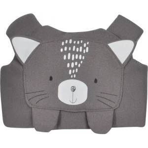 KikkaBoo Първи стъпки. Каишка за прохождане Cat Grey - KikkaBoo Проходилка