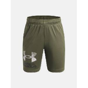 Under Armour Къси панталони Under Armour UA Tech Logo за момчета Under Armour | Zelen | Момчешки | 118-127