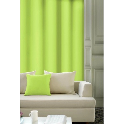 Výprodej Dekorační látky, Blackout Jednobarevný 150 cm,zelená 150 x 155 cm