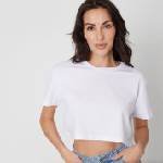 Be You Къса блуза Be You Women's Crop Tops - White