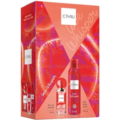 CTHRU ZŚ23 EDT30 + DEO150 Love Whisper EDT 30 ml + deodorant 150 ml