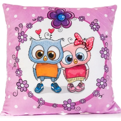 Fluffii Плюшена възглавничка Fluffii - Бухалчета бебета (F-2149)