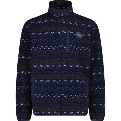 CMP Мъжко поларено яке Cmp Jacket Printed Sherpa Fur Fleece jacket - Bluestone / B. Blue - размер 56 (EU) (005-6171-0216)