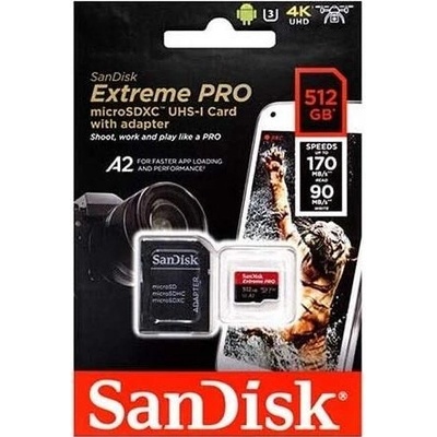 SanDisk SDXC UHS-I U3 2GB SDSQXCD-512G-GN6MA