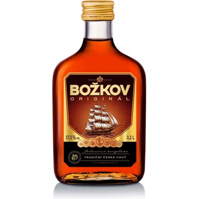 Božkov TUZEMSKÝ 37,5% 0,2 l (holá láhev)