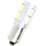CarMart Лед крушки за 24v тип ba9s 5w с 10 smd диода срещуположни пинове