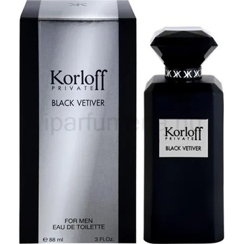 Korloff Private Black Vetiver EDT 88 ml