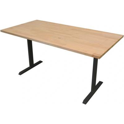 ZLKL Kancelářský stůl 1600 x 800 mm P00266-13 buková spárovka/černý