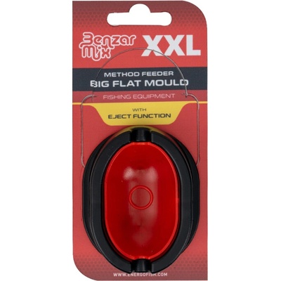 BENZÁR PLNÍCÍ FORMA S TLAČÍTKEM METHOD FEEDER BIG FLAT XXL - BENZÁR FORMA S TLAČÍTKEM METHOD FEEDER BIG FLAT XXL