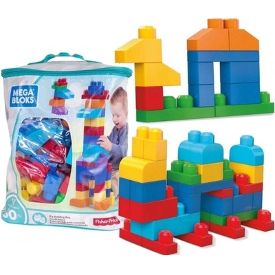 Mega Bloks First Builders Big Building bag boys 60 ks – Zbozi.Blesk.cz