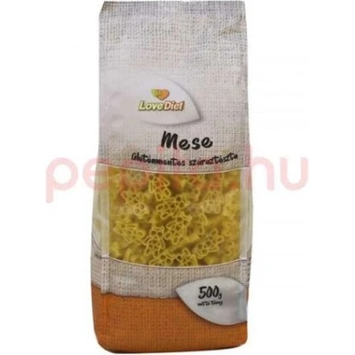 LoveDiet Bezlepkové kukuričné cestoviny rozprávkové 0,5 kg