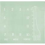 Sensillo Муселинова фотоподложка Sensillo - Giraffe, Mint, 120 x 120 cm (SILLO-8750) - ozone