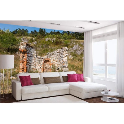 DIMEX ART Самозалепваща се флизелинова фототапета руини на параклис 375 x 250 см