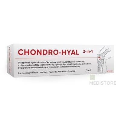 Chondro-Hyal intraartikulárny roztok v predplnenej injekčnej striekačke 3 ml