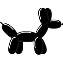 Tvarovací balónek černý