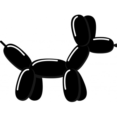 Tvarovací balónek černý