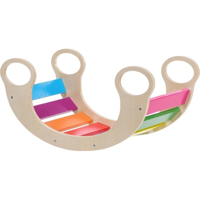 Дървена детска люлка