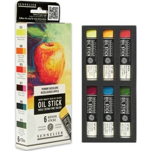 Sennelier Oil Stick súprava mini olejových farieb v tyčinke 6 ks bicoloured apple