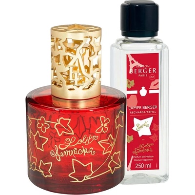 Maison Berger Paris Darčeková sada katalytická lampa Pure červená + náplň Sweet Lolita Lempicka 250 ml