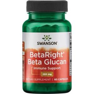 Swanson BetaRight Beta Glucans, 250 mg, 60 капсули, Swanson (SWU187)