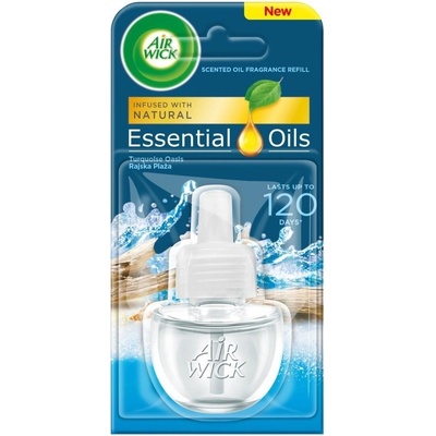 Air Wick Life Scents Turquoise Oasis Tyrkysová laguna elektrický osvěžovač náhradní náplň 19 ml