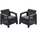 Zahradní židle a křesla Keter Corfu DUO 223175