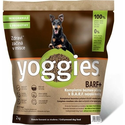 Yoggies Barf+ Mini příloha k syrovému masu lisované za studena s probiotiky 2 kg – Sleviste.cz