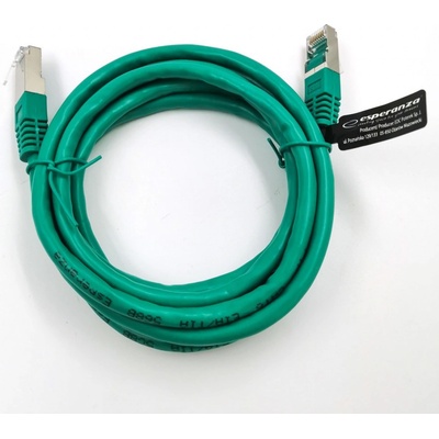 Esperanza EB285G - 5901299952917 patch, FTP CAT 6, 2m, zelený