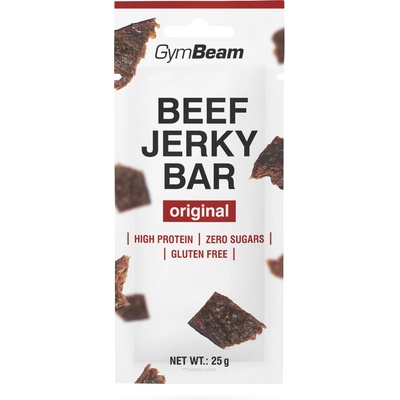 GymBeam Beef Jerky Bar 25 g оригинален
