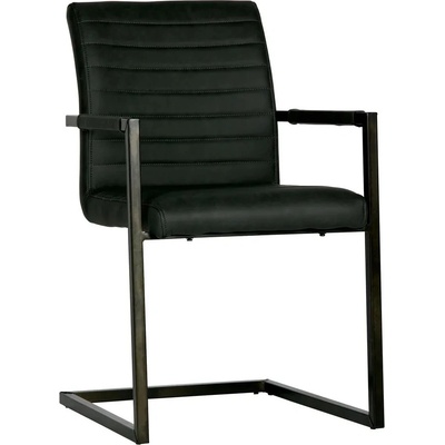 Woood Jefrey Antracitově šedá koženková