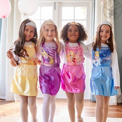 Disney Princess Party Pack 1ks licenčné tričko Belle Kráska