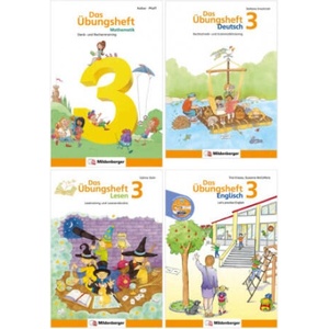 Sicher ins 4. Schuljahr - Sparpaket: Rechnen - Schreiben - Lesen - Grammatik - Englisch · Klasse 3, 4 Teile | diverse (2021)