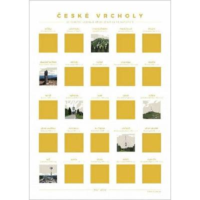 Naturu, s. r. o. Stírací plakát České vrcholy