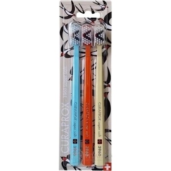 Curaprox CS 3960 Supersoft Lastovičky 3 ks