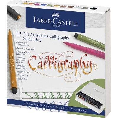 Faber-Castell 167512 Pitt Artist Pen Calligraphy 12 ks
